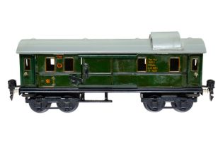 Märklin Gepäckwagen 1754, Spur 0, CL, Dach nachlackiert, L 24,5, sonst Z 2