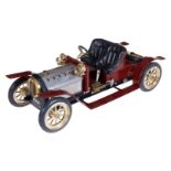 Mamod Oldtimer, 2-Sitzer, dampfbetrieben, mit Brenner, gummibereift, leichte Alterungsspuren, L