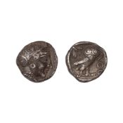 MONETE GRECHE. ATENE. (403-365 a.C. circa) TETRADRAMMO