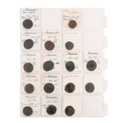 MONETE ROMANE IMPERIALI. COLLEZIONE DI 123 MONETE DEL IV SECOLO, FOLLIS E FOLLIS RIDOTTI