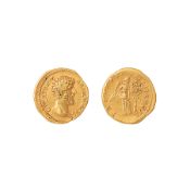 MONETE ROMANE IMPERIALI. LUCIO VERO (161-169 d.C.) AUREO