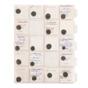 MONETE ROMANE IMPERIALI. CENTENNIONALI. INTERESSANTE COLLEZIONE DI 121 ESEMPLARI DIVERSI DEL IV