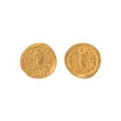 MONETE ROMANE IMPERIALI. LEONE I (457-474 d.C.) SOLIDO