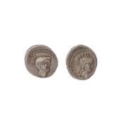 MONETE ROMANE PRE-IMPERIALI. MARCO ANTONIO (43-31 a.C.) DENARIO