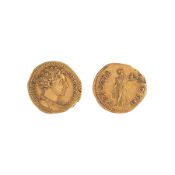 MONETE ROMANE IMPERIALI. MARCO AURELIO (161-180 d.C.) AUREO
