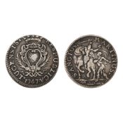 ZECCHE ITALIANE. INSIEME DI SEI MONETE DI VENEZIA, LUCCA, FIRENZE E SIENA