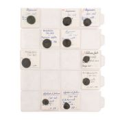 MONETE ROMANE IMPERIALI. COLLEZIONE DI 129 MONETE DAL IV AL VI SECOLO.