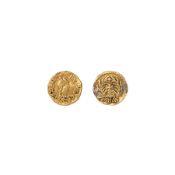 MONETE BIZANTINE. ODOACRE (476-493 d.C.) TREMISSE A NOME DI ZENO