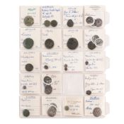 MONETE ROMANO-CAMPANE, REPUBBLICANE E IMPERIALI. RESTO DI COLLEZIONE COMPOSTO DA OLTRE 120 MONETE