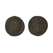 MONETE ROMANE IMPERIALI. GALERIA VALERIA (315 d.C.) FOLLIS RIDOTTO