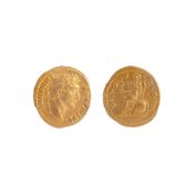 MONETE ROMANE IMPERIALI. ANTONINO PIO (138-161 d.C.) AUREO