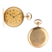 NATIONAL WATCH, OROLOGIO DA TASCA SAVONETTE, IN ORO, SVIZZERA 1910 CIRCA