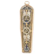 KELHOFF A MANHEIM, RARO OROLOGIO IN ORO A DOUBLE FACE VARI QUADRANTI, CALENDARIO, FASI LUNARI