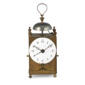 OROLOGIO DA APPOGGIO IN BRONZO DORATO, FRANCIA 1800 CIRCA