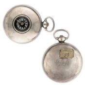 OROLOGIO DA TASCA OCCHIO DI BUE, CON QUADRANTE NERO, BIRMINGHAM 1795