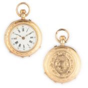 DUBOIS, OROLOGIO DA TASCA IN ORO, SVIZZERA 1880 CIRCA