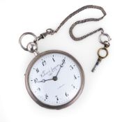 VACHERON & CONSTANTIN, OROLOGIO DA TASCA IN ARGENTO CON SUONERIA ORE E QUARTI, SVIZZERA 1819