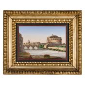PLACCA IN MICROMOSAICO, ROMA, XIX SECOLO