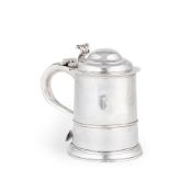 TANKARD IN ARGENTO, LONDRA, 1720, ORAFO T. MASON