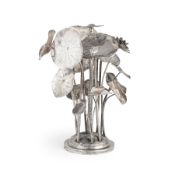 CENTROTAVOLA IN ARGENTO, CANTON, 1775-1840, ORAFO CUMSHING