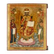 ICONA RUSSA RAFFIGURANTE LA DEESIS, RUSSIA, XIX SECOLO