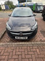 2015 Vauxhall Corsa, grey, 1.2L, registration MC65 XHW manual, MOT until February 2027, odometer