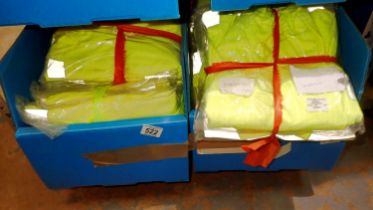 Yellow over trousers, mixed sizes X30. Not available for in-house P&P THIS LOT MUST BE COLLECTED
