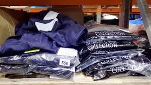 Russell collection neck pull over in grey, size M X8 and Program boilersuits, size L X4. Not
