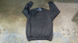 Uneek grey sweatshirts, size L X15. Not available for in-house P&P THIS LOT MUST BE COLLECTED BY