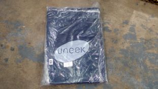 Uneek navy trousers, mixed sizes x30 (approximately) Not available for in-house P&P THIS LOT MUST BE