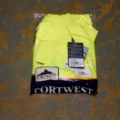 Portwest yellow shorts, size L x36. Not available for in-house P&P. THIS LOT MUST BE COLLECTED BY