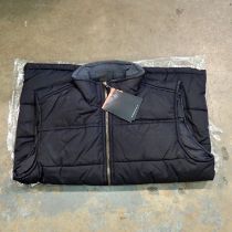 Regatta insulated black jackets, mixed sizes x6. Not available for in-house P&P. THIS LOT MUST BE