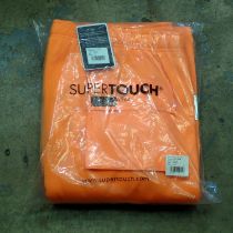 Supertouch orange joggers, size 3XL x10. Not available for in-house P&P. THIS LOT MUST BE