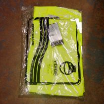 Vizwear yellow overtrousers, size S x20. Not available for in-house P&P. THIS LOT MUST BE