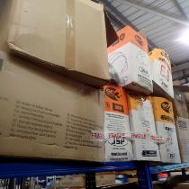 Seven boxes of mixed safety helmets. Not available for in-house P&P. THIS LOT MUST BE COLLECTED BY