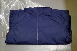 Regatta navy jackets x5. THIS LOT MUST BE COLLECTED BY FRIDAY 21ST AUGUST – IF YOU CANNOT ACHIEVE