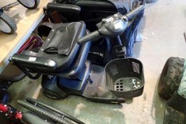 GoGo electric disability scooter with key and charger, key in office 5341. Not available for in-
