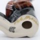 Anita Harris football fan figurine, signed in gold to base, H: 27 cm. UK P&P Group 2 (£24+VAT for - Image 4 of 4