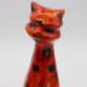 Anita Harris Deco cat figure, signed in gold to base, H: 24 cm. UK P&P Group 2 (£24+VAT for the - Image 2 of 3