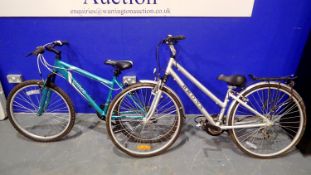 Two bicycles Apollo and Bronx. Not available for in-house P&P