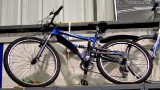Barracuda mountain bike, 19 inch frame and 26 inch wheel. Not available for in-house P&P