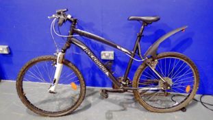 Rockrider mountain bike, 19 inch frame and 23 inch wheel. Not available for in-house P&P