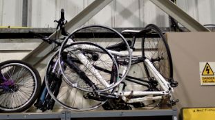 Quantity of bike wheels and frames. Not available for in-house P&P