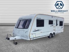 ELDDIS CRUSADER SUPER STORM CARAVAN ( 6 BERTH ) * CRIS CHECKED * TWIN AXLE! - FRIDGE -TOILET- (2008)