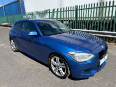 BMW 116i M SPORT STEP AUTO 1.6 PETROL - RADIO - BLUETOOTH - PARKING SENSORS - ALLOYS - (63 PLATE)