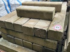 X24 concrete kerbstones, 15cm w x 91cm l x 12cm h