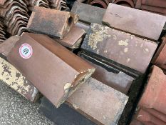 X16 salt glazed angled wall coping, mostly similar sizes, 30cm w x 46cm l x 15cm h