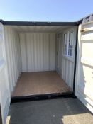 NEW 7ft SQUARE OFFICE CONTAINER WITH WIN