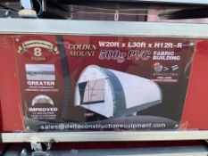 UNUSED S203012R PVC DOME STORAGE SHELTER