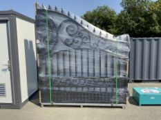 UNUSED 14FT BI-PARTING GATES